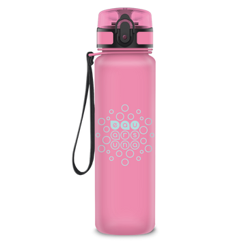 Kulacs 600 ml, matt  Ars Una  rózsaszín