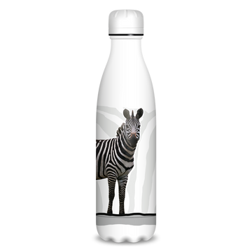 Fémkulacs duplafalú 500ml Ars Una Máté Bence - zebra (5160) 22