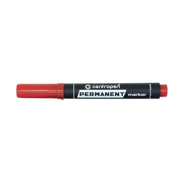 Alkoholos marker 1-4,6mm, vágott hegyű, Centropen 8576 piros