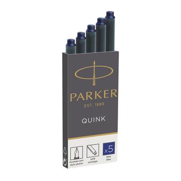 Töltotoll tintapatron, 5 patron/doboz 1950384 Parker Royal kék