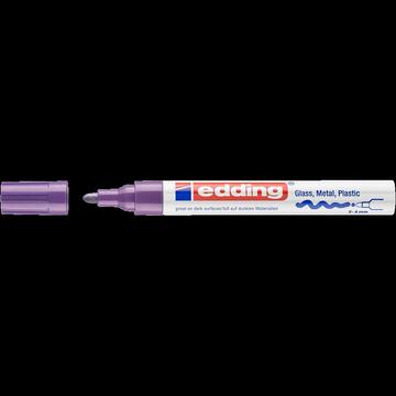 Lakkmarker 2-4mm, kerek Edding 750 lila 