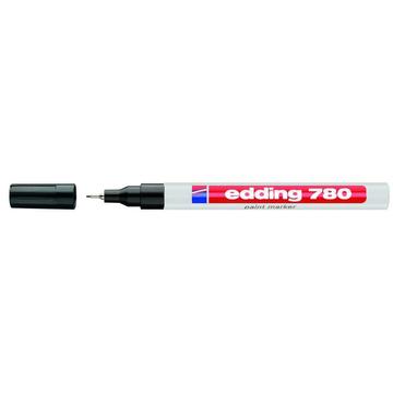 Lakkmarker 0,8mm, kerek Edding 780 fekete 