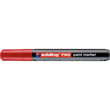 Lakkmarker 2-3mm, kerek Edding 790 piros 