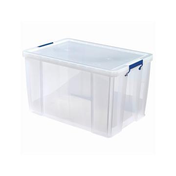 Tároló doboz, műanyag 85 liter, Fellowes® ProStore átlátszó