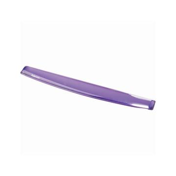 Csuklótámasz billentyűzethez, géltöltésű, Fellowes® Crystal Gel, lila