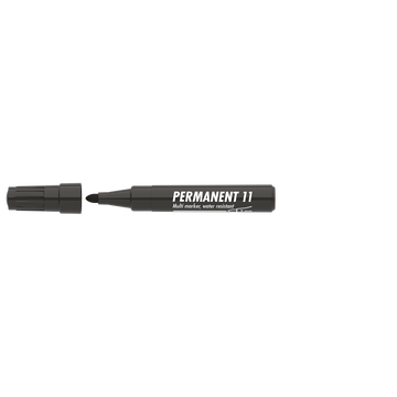 Alkoholos marker 3mm, kerek Ico 11 fekete 
