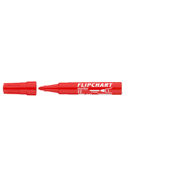 Flipchart marker vízbázisú 3mm, kerek Artip 11 piros