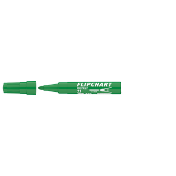 Flipchart marker vízbázisú 3mm, kerek Artip 11 zöld 