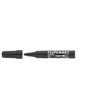 Flipchart marker vízbázisú 3mm, kerek Artip 11 fekete