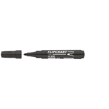 Flipchart marker vízbázisú 3mm, kerek Artip 11XXL fekete 