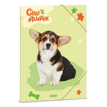 Ars_Una_Cuki_allatok_Welsh_Corgi_A4_gumis_dosszie