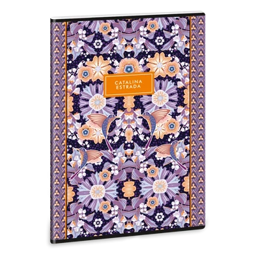 Catalina_Estrada_Flower_Lili_A4_extra_kapcsos_fuzet_vonalas