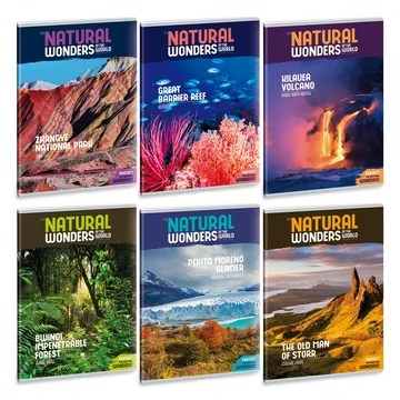 Ars_Una_Natural_Wonders_A4_extra_kapcsos_fuzet_negyzethalos