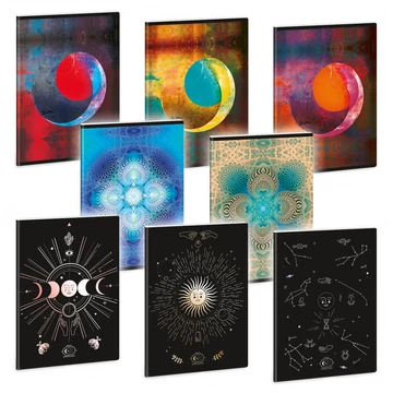 Ars_Una_Mystic_Constellation_A5_extra_kapcsos_fuzet_negyzethalos