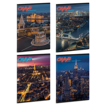 Ars_Una_City_light_A5_extra_kapcsos_fuzet_negyzethalos