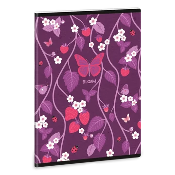 Ars_Una_Bloom_Papillon_A5_extra_kapcsos_fuzet_ponthalos