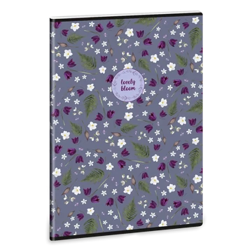 Ars_Una_Lovely_Bloom_Bluebells_A4_extra_kapcsos_fuzet_sima