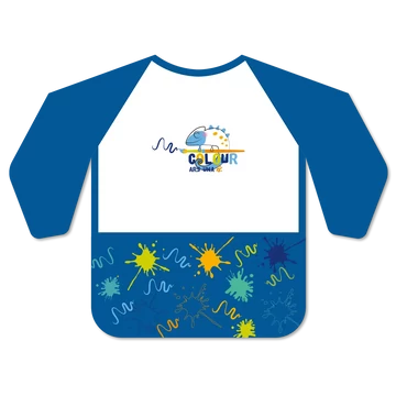 Ars_Una_vizallo_hosszú_ujjú_festőkoteny_Blue_Splash