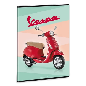 Vespa_Standard_A4_extra_kapcsos_fuzet_negyzethalos