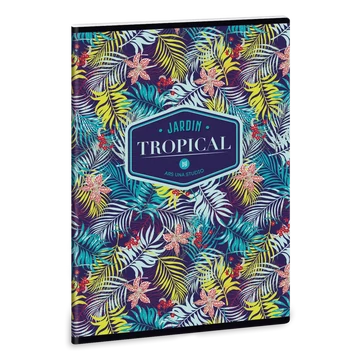 Ars_Una_Tropical_Lily_Flower_A5_extra_kapcsos_fuzet_vonalas