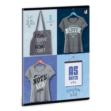 Ars_Una_Shirt_2_A5_extra_kapcsos_fuzet_negyzethalos