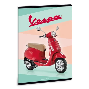 Vespa_Standard_A5_extra_kapcsos_fuzet_negyzethalos