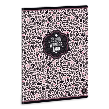 Ars_Una_Wonderland_Ghost_pink_A5_extra_kapcsos_fuzet_sima