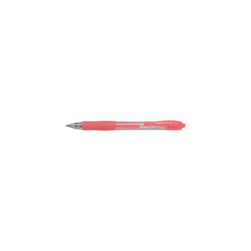 Zselés toll 0,7mm, nyomógombos Pilot G-2, írásszín neon rózsaszín