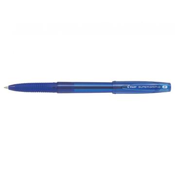Golyóstoll 0,7 kupakos F Super Grip G Pilot, írásszín kék