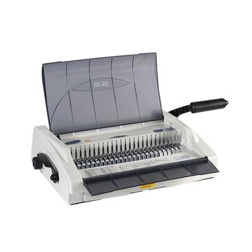 Spirálozógép, muanyag spirálkötéshez, 450lap, lyukasztás 25lap, Bluering® COMBINDER 450