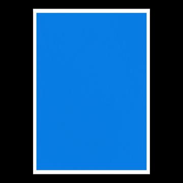 Etikett címke, 210x297mm, 1 címke/lap kék Bluering® 