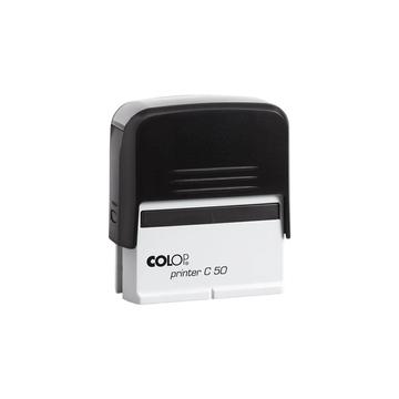 Bélyegzo C50 Printer Colop fekete ház/fekete párna