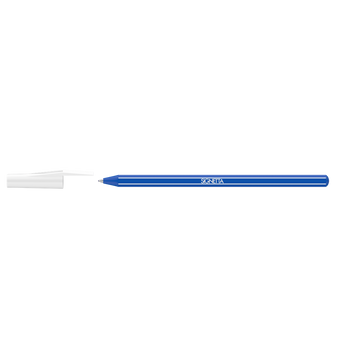 Golyóstoll 0,7mm, kupakos, Ico Signetta, írásszín kék 