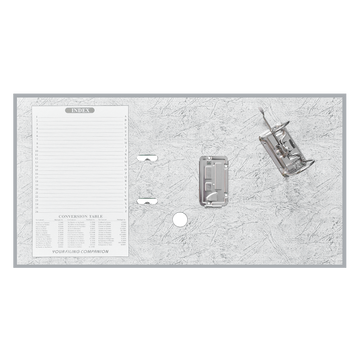 Iratrendező A4, 5cm,lapraszerelt, Bluering® Smart szürke