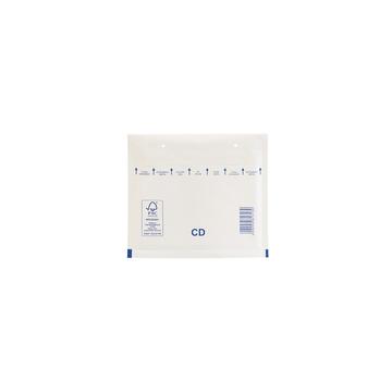 Légpárnás tasak CD szilikon külso méret 200x175mm, belso méret 180x165mm, Bluering® fehér