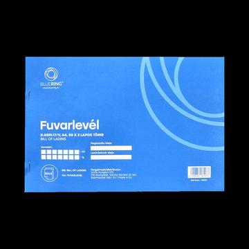 Fuvarlevél A4, 50x3lapos fekvo D.GEPJ.17/V Bluering®