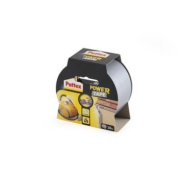 Ragasztószalag 50mmx10m tépheto szálerosített Power Tape Patex ezüst