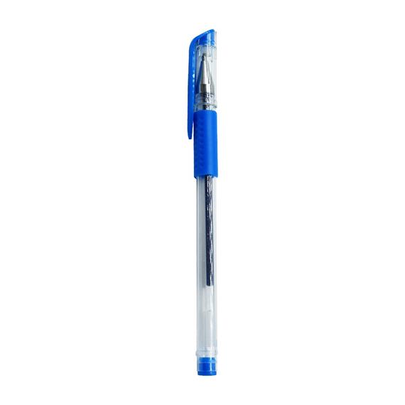 Zselés toll kupakos gumis fogó, Bluering® írásszín kék
