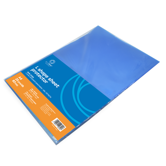 Genotherm `L` A4, 80 micron kék 25 db/csomag, Bluering®, 