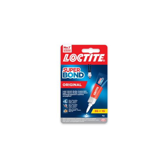 Pillanatragasztó 4g Loctite Super Bond Original