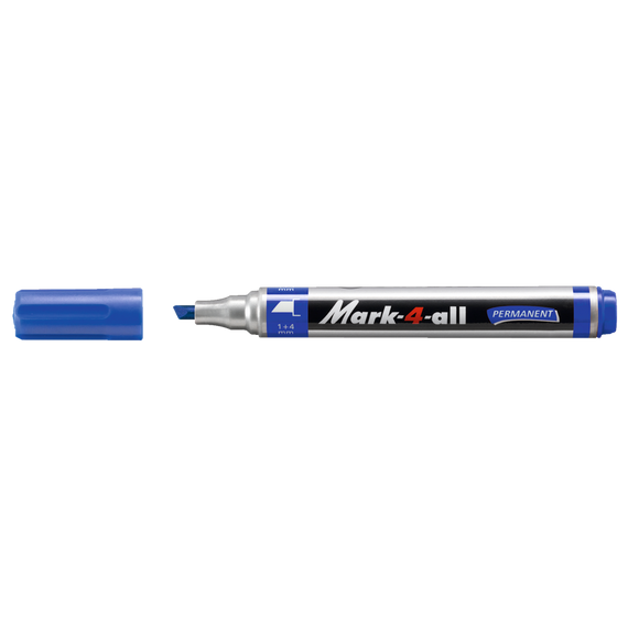 Alkoholos marker 1-4mm, vágott S Stabilo Mark-4-all 653/41 kék