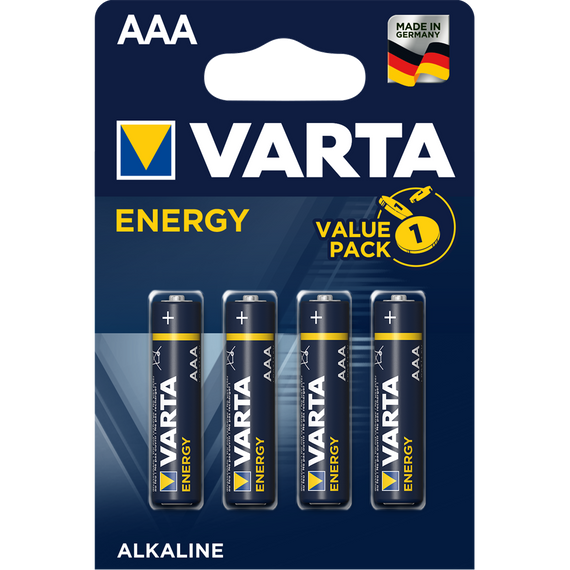 Elem AAA mikro LR03 Energy 4 db/csomag, Varta 