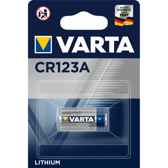 Fotóelem CR 123A 1 db/csomag, Varta 