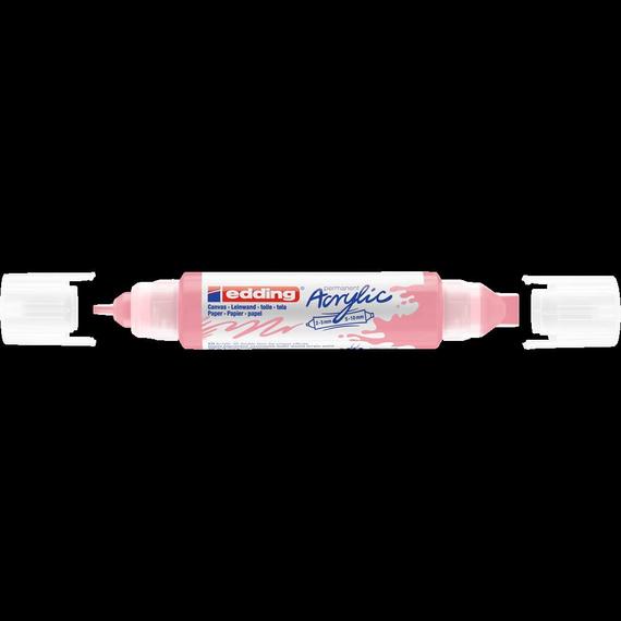 Akril marker 2-3mm, és 5-10mm, 3D kétvégű Edding 5400 mályva