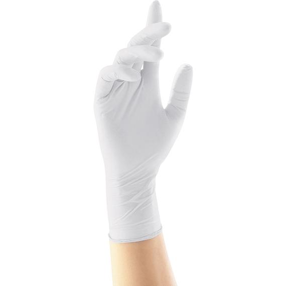Gumikesztű latex púdermentes XS 100 db/doboz GMT Super Gloves fehér
