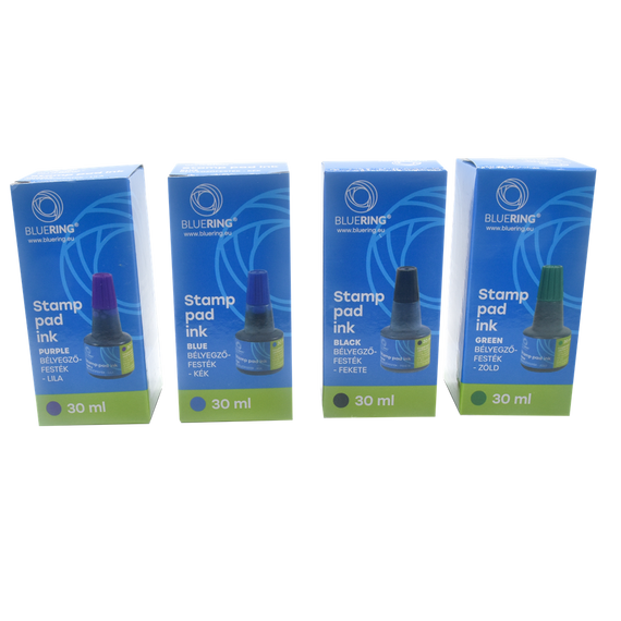 Bélyegzofesték 30ml, Bluering® Flower zöld