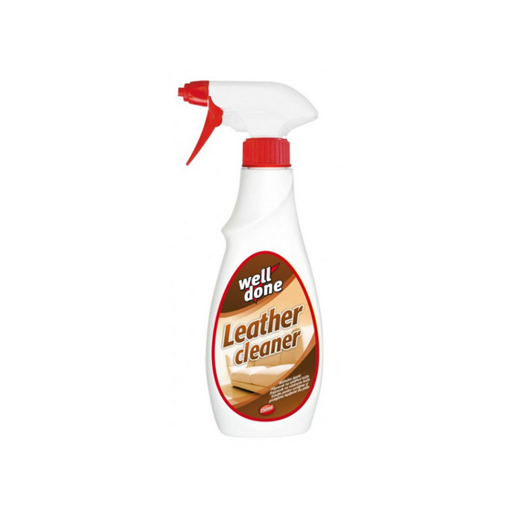 Bútorápoló bőrbútorhoz szórófejes 250 ml Well Done