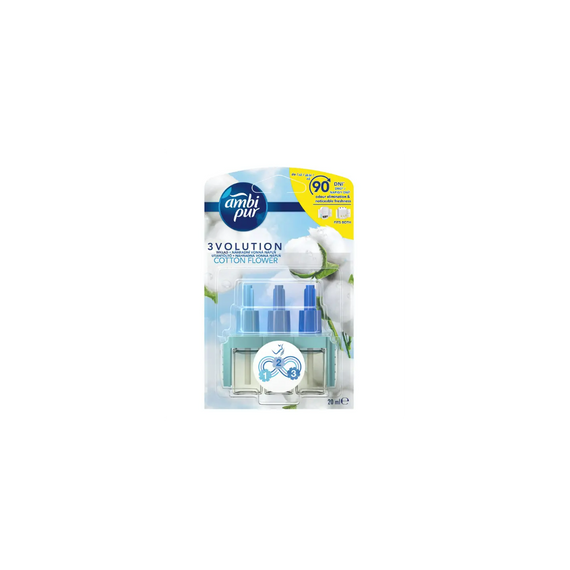 Légfrissítő elektromos utántöltő 20 ml Ambi Pur 3 Volution Cotton Flower