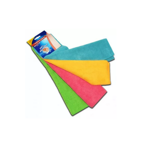 Mikroszálas törlőkendő 4 db/csomag Vileda Color 4 színű_F1448V