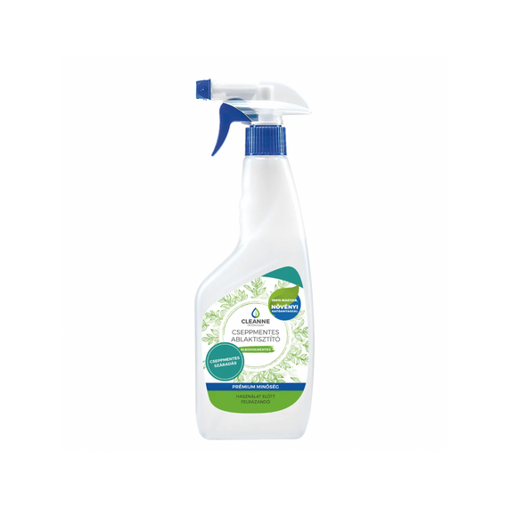 Ablaktisztító cseppmentes szórófejes 500 ml Cleanne_Környezetbarát